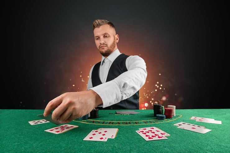 Deposit flow on rajaslot303 showing QRIS scan and e-wallet selection for No Commission Baccarat